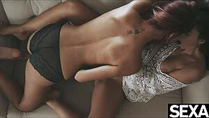 wanna watch cute asian babe lick girlfriend's wet pussy clit?