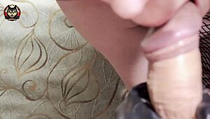 stepsister spreads creamy pussy begging for your thick cum close-up