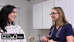 Pervz Celestina Bloom Orgasms From Groping In Hospital Exam Roleplay