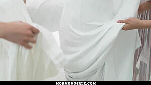 Temple Altar Lesbian Foursome: Sacred or Sinful?