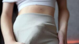 Futa Stepmom's Huge Cock Caught Leads to Kinky Cum Countdown Jerk