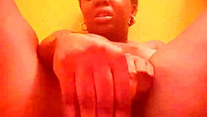 ebony beauty whispers dirty secrets while toys drip in her wet solo pussy play