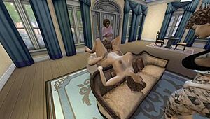 our family was so horny we fucked right there in the living room big ass style