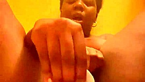 ebony beauty whispers dirty secrets while toys drip in her wet solo pussy play