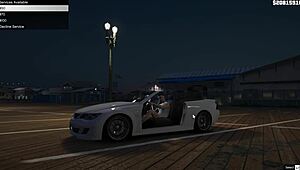 GTA 5 Banging HOT PROSTITUTE for Intense HOOKER Service Ride