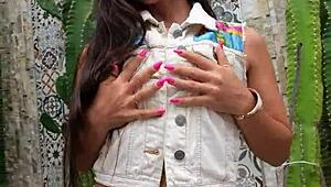 wanna see me tease rip these white jeans and flash sexy next door?