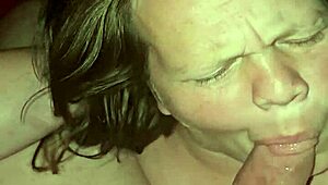 damn this big titted milf slurps cock like hungry slut nonstop