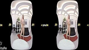 dildo loving brunette soaks her body in hot piss during intense fetish play