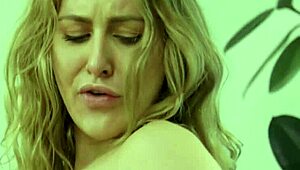 damn sexy blonde babe's huge tits bounce as masseuse licks her ass 😍🍑 skylar snow aidra fox