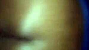 Homemade Ebony Milf Big Ass Bounces on Dick Before Pounding