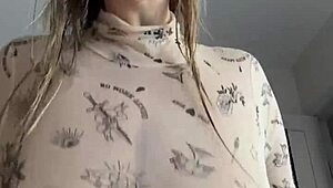 imagine those big natural tits dripping wet all over you right now