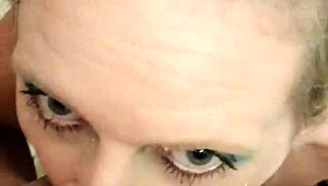 Watch german MILF sandra DEEPTHROAT facefuck and strangle like a pro.