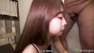 Suzuna Shiraishi Brunette Sucks Dicks In Pantyhose Before Shaved Pussy Gets Fucked Hard