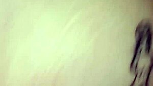 chubby latina slut strips naked dances then slams ass down for brutal anal creampie