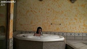 whoa, suit romana gets wild in rio hotel - homemade brazilian wife action 😍🔥