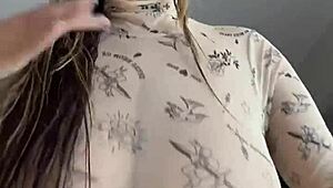 imagine those big natural tits dripping wet all over you right now