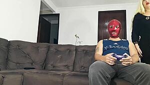 Blondie Latina Milf Cums Hard from Oiled Anal Assfucking Doggystyle Gaping Bent Over