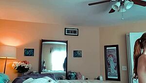 webcam slut fingers herself before rough cosplay fucking