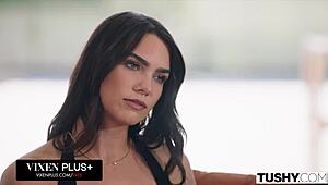 Naughty wife Ivy Ireland cheats with deep anal, intense orgasm revenge on hubby