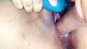 pamela caliente squirts hard from bbc anal dildo pounding!