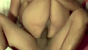 chiriwilla moans loud as chiriwillo pounds her petite pussy doggystyle