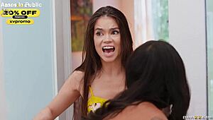 cum to the cookout and clap ameena green's juicy cheeks hard