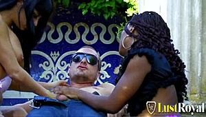 Two Sluts Take Hard Group Banging With Cocks And Cumshots