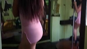 uhh, first time latina slut takes rough anal fingers deep in her whore ass