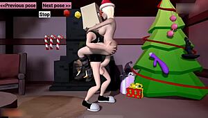 Hey sexy curvy hentai babe wanna fuckerman jingle balls deep in 3D?