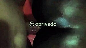 hot skinny babe offers her pussy doggystyle while boyfriend's on call interracial pounding!