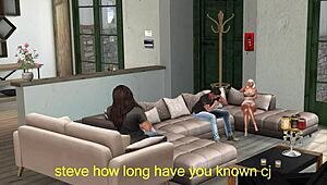 weekend with a friend's wife turns into secret cheating heat