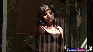 Shy Asian KJ Carter Unveils Petite Secrets