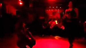 can this fat bbw swallow the monster bbc at the orgy party?