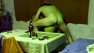 claudia screams pleasure as macho rams her tight ass bareback calling her puta