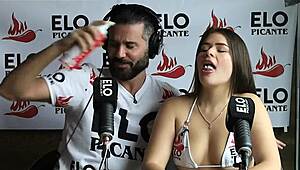 ema ribeiro jumps into elo podcast challenges with cute colombian casting interview vibes