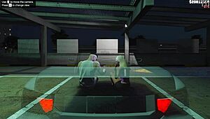 gta 5 player hires hooker for car sex service