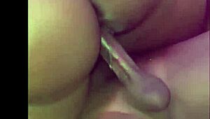 big ass ssbbw bounces wildly on cock for that messy creampie finish