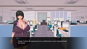 Student Yanks Out Professor's Enormous Huge Tits in Heated Moment