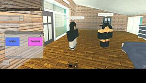 Intense Craving Takes Over While Devouring Her Juicy Ass in Roblox Session