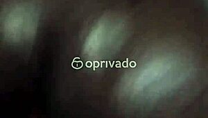 hot skinny babe offers her pussy doggystyle while boyfriend's on call interracial pounding!