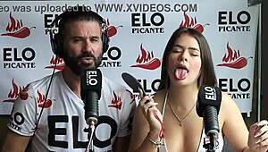 ema ribeiro jumps into elo podcast challenges with cute colombian casting interview vibes