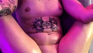 POV latina nerd tattoo slut begs for pussy licking and missionary fucking