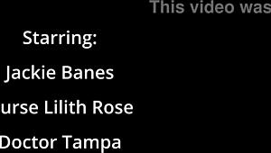 i'm the brunette nurse in latex gloves givin patient humiliation spreadin ass n tits