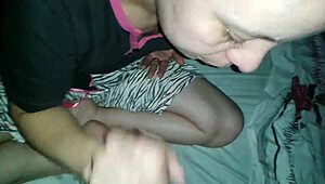 Amateur Ivana delivers sloppy deepthroat blowjob with intense eye contact and gagging sounds