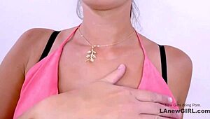 gorgeous italian model seduced during steamy audition session