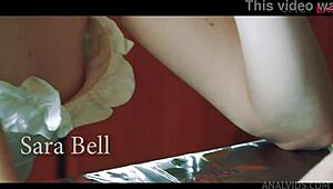 Double anal gangbang stretches sara bell gaping ass on farm ranch 😈🍑💦