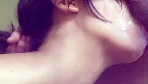 Naughty BITCH Wife Sucks Cock DROOLING Deepthroat FULL Cum Slut