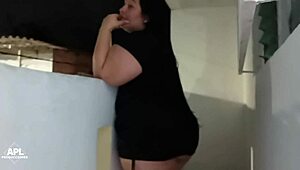 hidden cam catches neighbor slut getting mood boosted with hard pussy pounding part 1