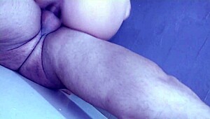 Blonde teen girlfriend rides cock cowgirl style creampie cum explosion