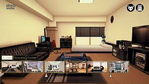 Student Yanks Out Professor's Enormous Huge Tits in Heated Moment